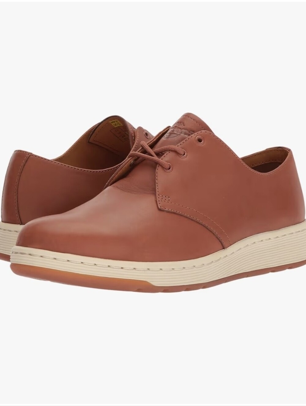 Dr. Martens Men's Cavendish Soft Wear Shoes Sneakers Oxfords. Size 11 Brown Oak